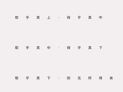 取乎其上得乎其中，取乎其中得乎其下，取乎其下，则..（个人主页-ZNjQ1MTk1NDA=） - 海报 - 站酷设计师coco那年原创素材 - 站酷ZCOOL