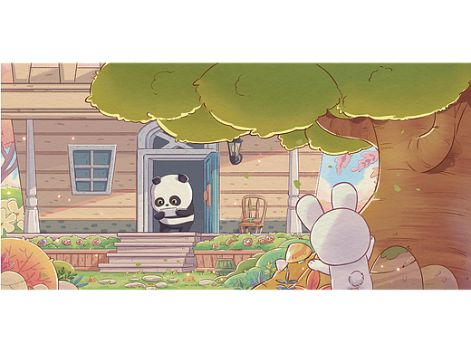 梦幻庄园插画