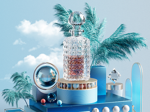 c4d产品电商海报设计