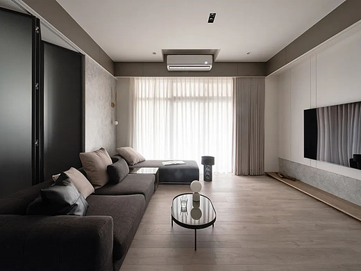 115.5㎡北欧退休宅，黑白简约搭配给人亲近的舒适感！