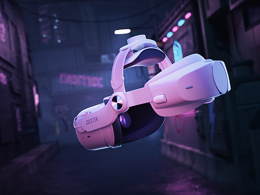 VR光环头戴产品动画