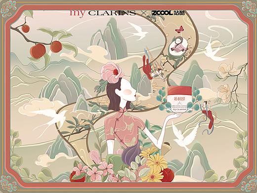 「好食肌长绽放」 my CLARINS千里江山自然植萃的秘密