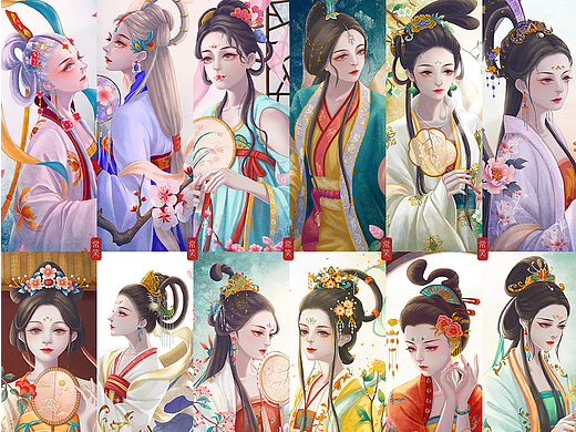 【古风厚涂】十二花神合集篇