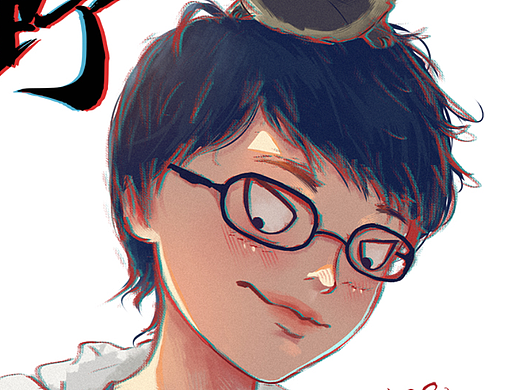 给自己画的头像