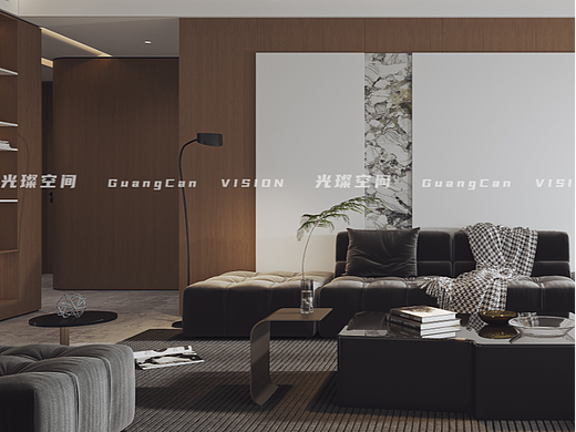 現(xiàn)代客餐廳（個人主頁-ZNjQ1NDYyODQ=） - 家裝設計 - 站酷設計師vax13原創(chuàng)素材 - 站酷ZCOOL