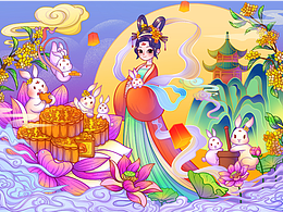 蛋黄味月饼商插