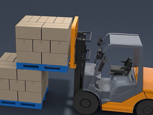 托盘+托盘整理机动画