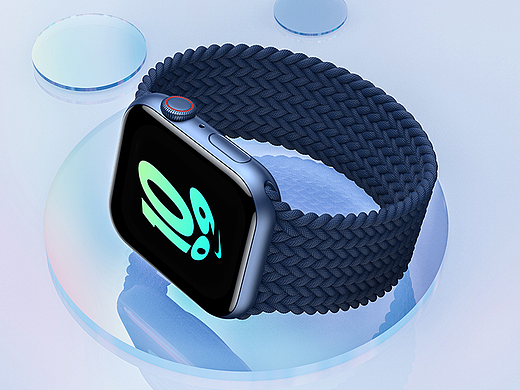 【C4D- Apple Watch Series 7】Render