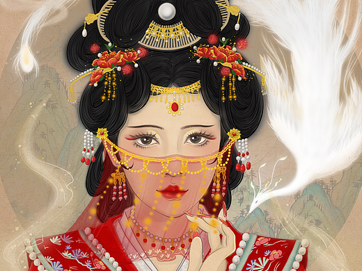 古风人物画3（个人主页-ZNjM3MDc4MDQ=） - 创作习作 - 站酷设计师何Y娟原创素材 - 站酷ZCOOL