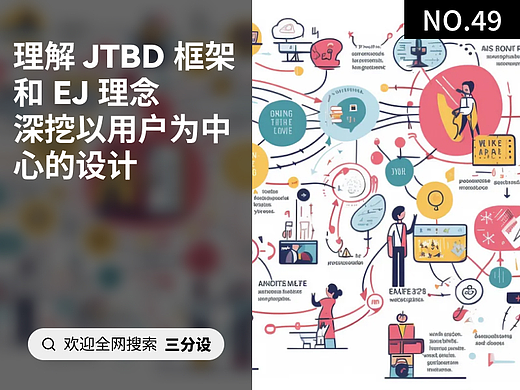 理解 JTBD 框架和 EJ 理念，深挖以用户为中心的设计