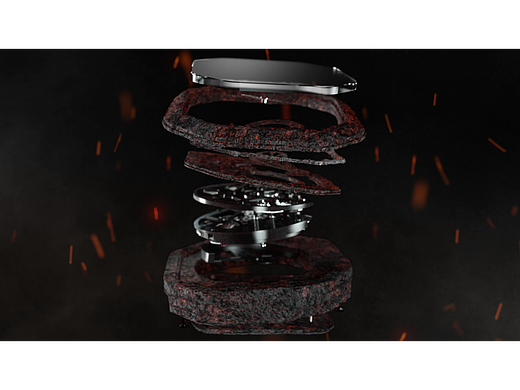 燃火山机械表动图素材