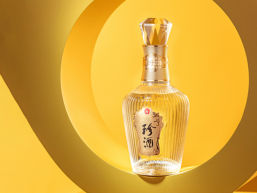 白酒拍摄-产品摄影-珍酒-水晶珍十五