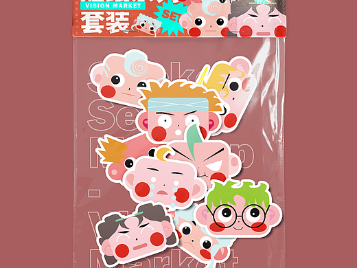 卡通人物表情