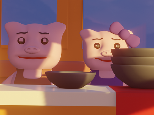 blender小汽车动画