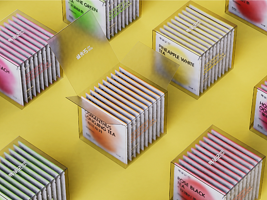 寻茶记丨水果茶包装设计