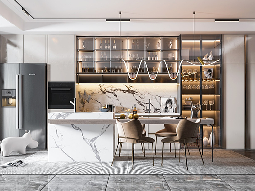 现代厨房设计案例合集