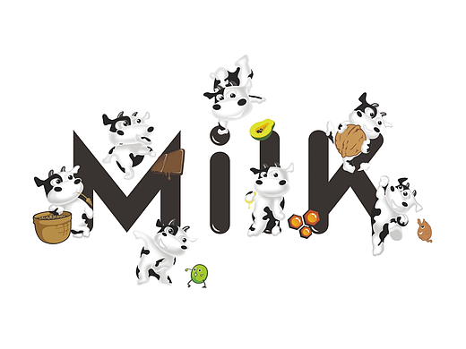 2006｜食品｜牛奶包装+卡通形象