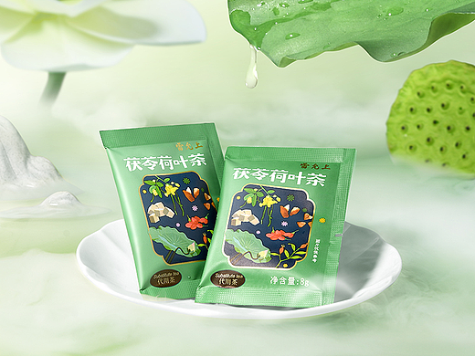 问虎®创意 X 茯苓荷叶茶