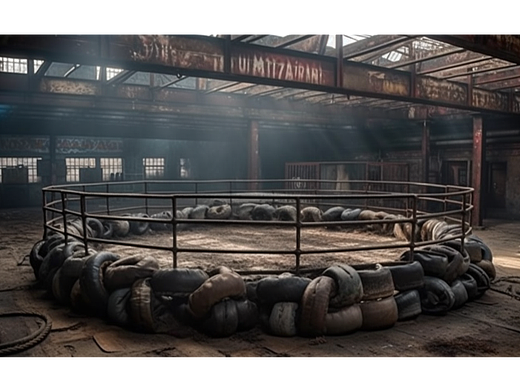 现代戏工业废土风擂台练习（个人主页-ZNjUzNjUzMDQ=） - 概念设定 - 站酷设计师黄黄黄黄先生原创素材 - 站酷ZCOOL