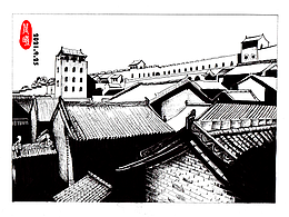 手绘晋城-皇城相府