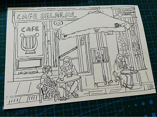 很久不见的速写练习