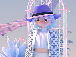 C4D人物角色+Marvelous Designer 布料嘗試