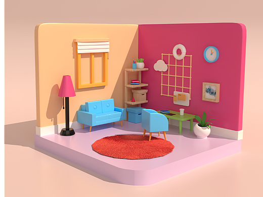 场景建模渲染练习CR渲染