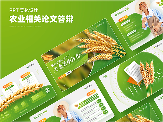 【PPT作品】农业相关论文答辩
