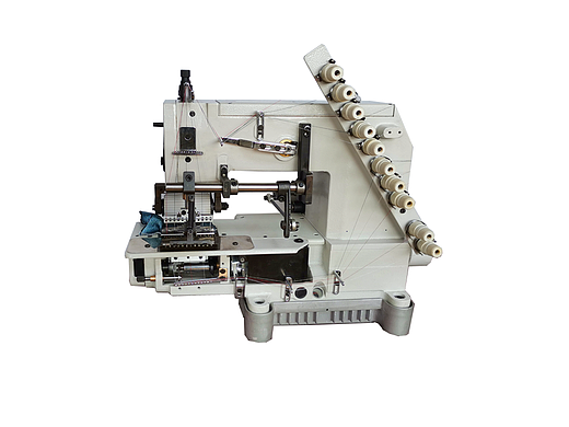 12针多针打皱花边机网布打褶带