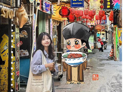 和苏东坡一起惠州citywalk