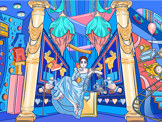艺术长廊-创意kv