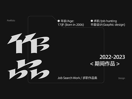 2022-2023平面作品集