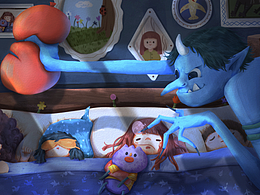 一些怪物世界的光和影