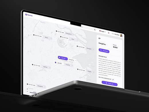 Cityonchain 3.0（个人主页-ZNDMyMDM4Njg=） - 门户网站 - 站酷设计师bigface_zs原创素材 - 站酷ZCOOL