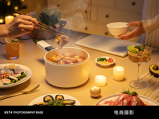 电煮锅 | 电火锅 ✖ 电蒸锅