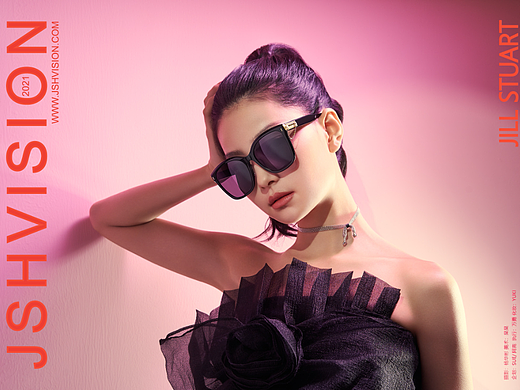 JILL STUART眼镜品牌海报案例分享（JL系列 ）
