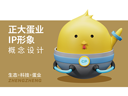 原創(chuàng)IP設(shè)計(jì) 正大蛋業(yè)卡通形象