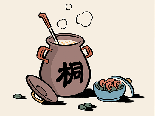 古桐情（个人主页-ZNTk5MTMxMjA=） - 艺术插画 - 站酷设计师NEW先生有6只牛原创素材 - 站酷ZCOOL