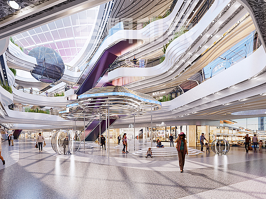 如何在购物中心用本土文化制造一场科技感的诗意邂逅