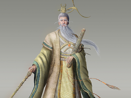 姜子牙角色概念设计