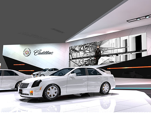 2012北京车展上海通用凯迪拉克（个人主页-ZNjExNjcxNjQ=） - 展陈设计 - 站酷设计师吧嗒吧嗒蹦原创素材 - 站酷ZCOOL