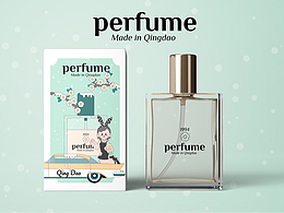 ins扁平风插画与香水包装设计