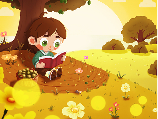 挑战儿童绘本插画20/30