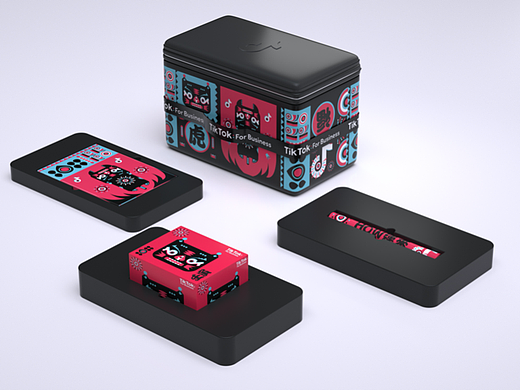  TIKTOK 虎年礼盒设计（参与设计）