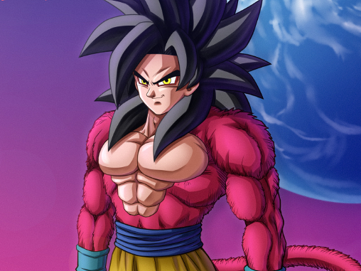 【龙珠】59悟空之日：超级赛亚人4孙悟空