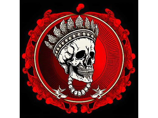 skull 骷髅艺术 T恤衫图案 布艺花纹 壁纸 车贴 背景图