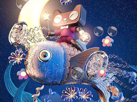 C4D建模渲染（个人主页-ZNjQyMjA1ODA=） - 场景 - 站酷设计师远航新视觉原创素材 - 站酷ZCOOL