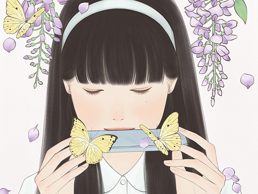 你的声音隐没在风里（个人主页-ZNjM4MjI1NjA=） - 创作习作 - 站酷设计师闫听听原创素材 - 站酷ZCOOL