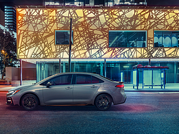 豐田卡羅拉Toyota Corolla使用HDRi環(huán)境貼圖案例分享