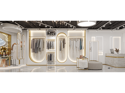 服装店效果图